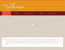 Tablet Screenshot of laloma.com